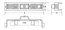 Load image into Gallery viewer, SAMI-7I, Indicating Fuse Cover