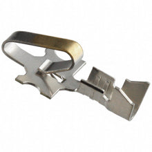 Load image into Gallery viewer, Non-Gendered Contact Gold 18-24 AWG Crimp,  100 contacts per package, Chain Form, 08-55-0103 -C
