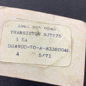 SDS225H - MOTOROLA - Transistor NSN# 5961-886-6545