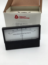 Load image into Gallery viewer, 43-1422-0100 - TRIPLETT - 15-0-15 MICROAMP PANEL METER
