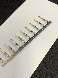 66682-6 -C - AMP - CONN PIN 24-28AWG GOLD CRIMP, Chain Form, 100 contacts per package. Quantity Shown Available = 100 Packs.