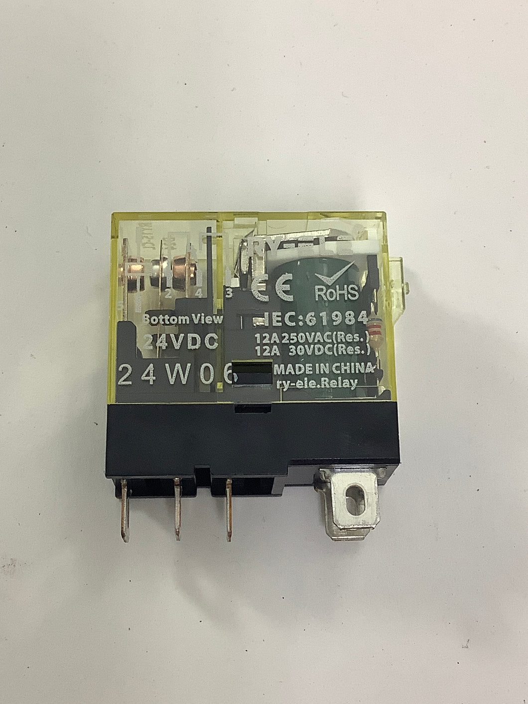 RY1S-CL-D24 - RELAY, SPDT, 24Vdc Coil, 12 Amp Contacts