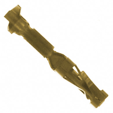 CONN SOCKET 28-32AWG CRIMP GOLD, Chain Form, 100 contacts per package. Quantity Shown Available = 100 Packs., 104481-3 -C