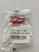 Load image into Gallery viewer, 27-9119 - AIM - 3 PC CRIMP BNC FOR 89907 BELDEN
