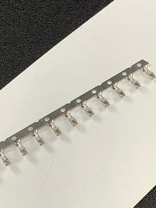 DF1-2428SCF -C - Hirose Electric Co Ltd - CONN SOCKET 24-28AWG CRIMP TIN, Chain Form, 100 contacts per package. Quantity Shown Available = 100 Packs.