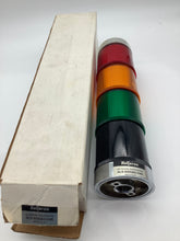 Load image into Gallery viewer, ALS-SDS203-VAR - HOLJERON - LIGHT STACK 3 LIGHTED LENS RED.GREEN.AMBER, 120V LAMPS
