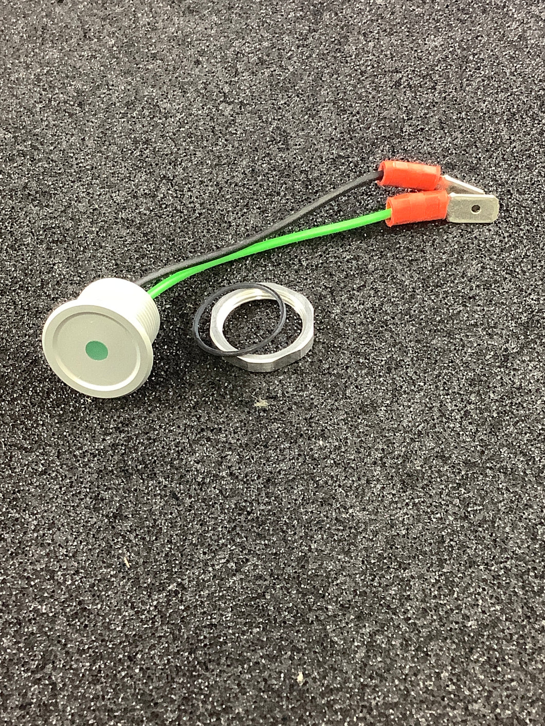 1241.3034 - SCHURTER - Switch,Pushbutton,Illuminated,16mm Grn LED Piezo Aluminum body