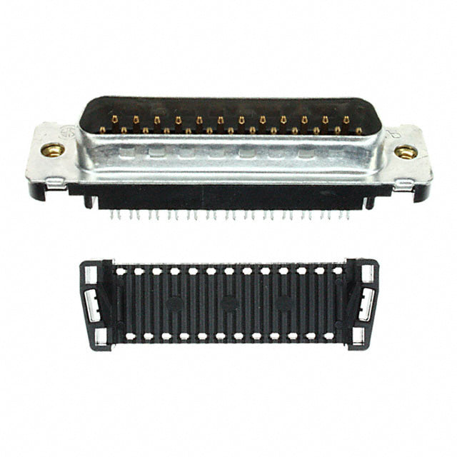25 Position D-Sub Plug, Male Pins Connector, IDC, 747043-2