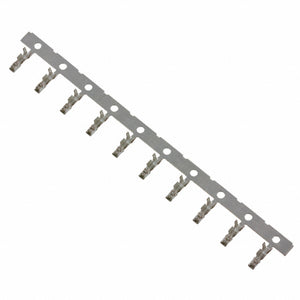CONN SOCKET 22-26AWG CRIMP TIN, Chain Form, 100 contacts per package. Quantity Shown Available = 100 Packs., 179227-1 -C