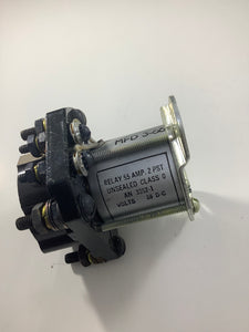 6041H207A - CUTLER HAMMER AIRCRAFT CONTACTOR 28VDC Coil, 55Amp DPST Relay  AN3352-1