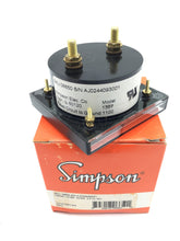Load image into Gallery viewer, 06650 - SIMPSON - 0-250MA AC PANEL METER 1357M----0-250 ACMA
