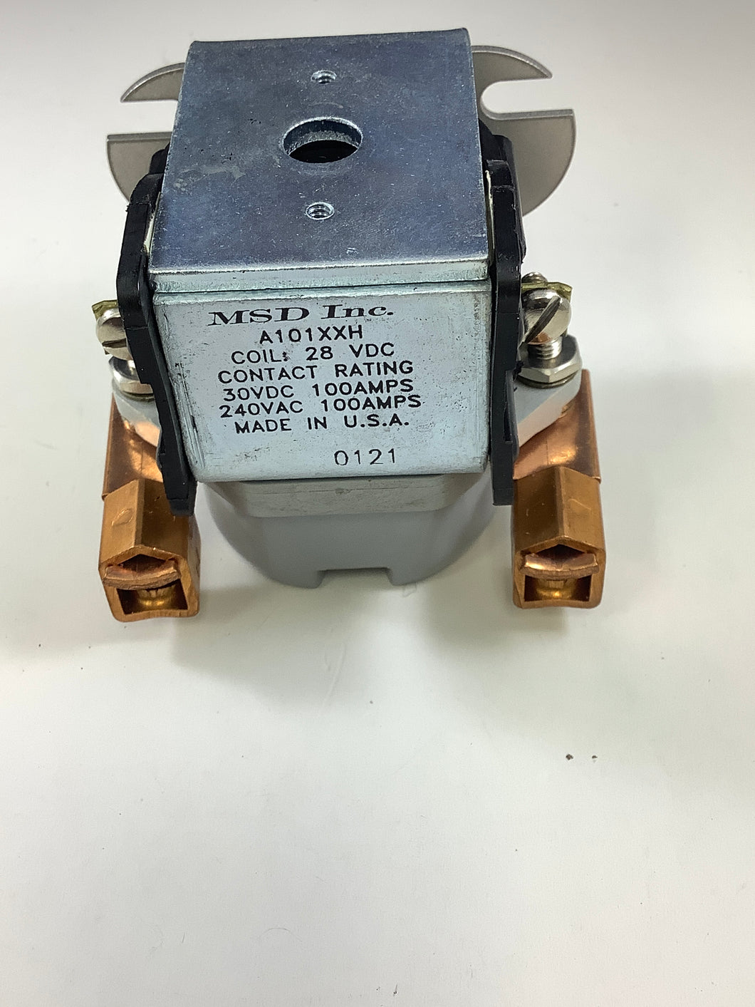 A101XXH-28VDC - MSD - 100 AMP SPST NO. CLOSED RELAY 28VDC COIL