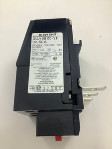 3UA5800-2F - SIEMENS - OVERLOAD RELAY  32-50A