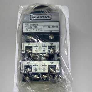 7024PA - AGASTAT/TYCO - .1-1 SEC OFF DELAY RELAYOff-Delay Time Delay Relay 4PDT (4 Form C) 5 Sec ~ 50 Sec Delay 10A @ 240VAC Panel Mount  125VDC