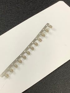 1-175102-1 -C - AMP - CONN SOCKET 22-26AWG CRIMP TIN, Chain Form, 100 contacts per package. Quantity Shown Available = 100 Packs.