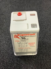 Load image into Gallery viewer, 788XBXM4L-110VDC - MAGNACRAFT - RELAY DPDT 110VDC COIL W/PUSHBUTTON &amp;LOCK DOWN DOOR, 12A 120/240VAC CONTACTS
