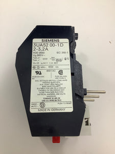 3UA5200-1D - SIEMENS - OVERLOAD RELAY 2-3.2A