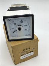 Load image into Gallery viewer, CP-L72V-250V-AC-I-240 - SHURITE - Analog Panel Meter, 0V to 250V, Dust, Splash Proof, Zero Adjust, AC Voltage,  68 mm, 68 mm
