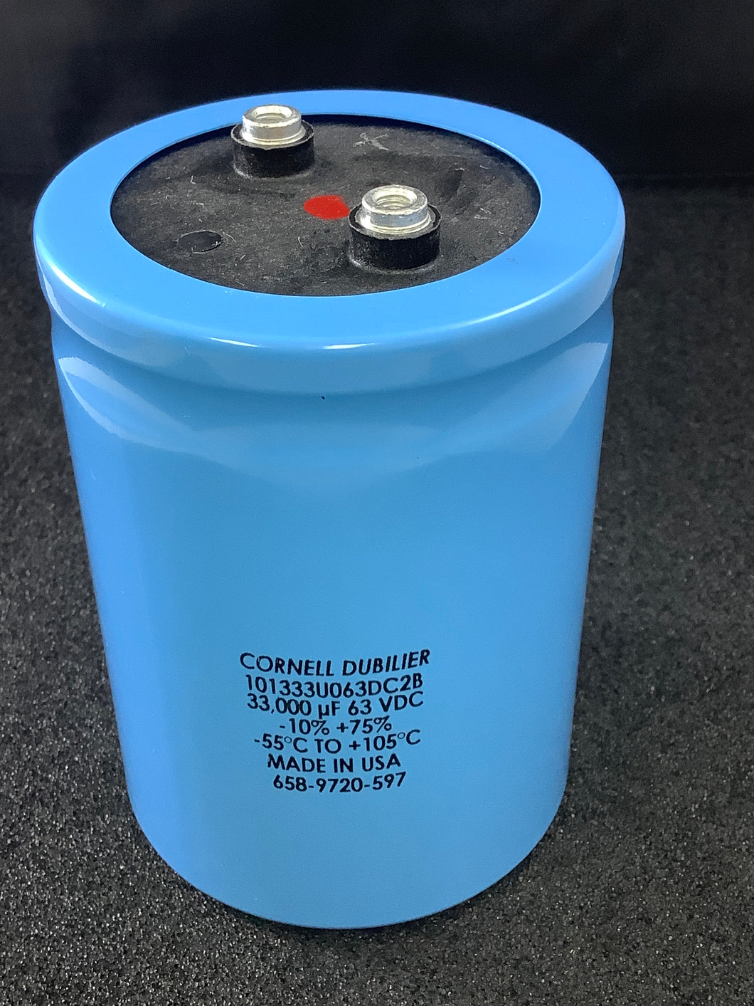 101333U063DC2B - Cornell Dubilier - 33,000UF 63VDC CAP Computer Grade Capacitor