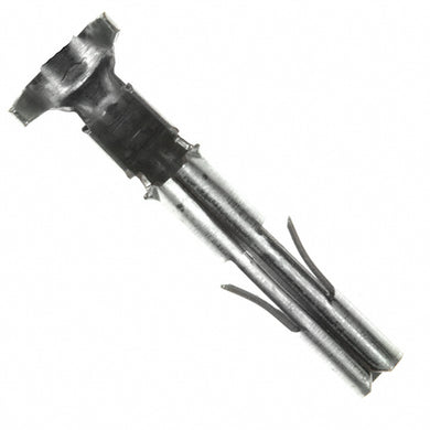 CONN SOCKET 14-20AWG CRIMP TIN, Chain Form, 100 contacts per package. Quantity Shown Available = 100 Packs., 350537-3 -C