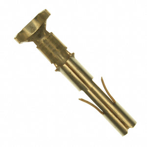 CONN SOCKET 14-20AWG CRIMP GOLD, Chain Form, 50 contacts per package. Quantity Shown Available = 50 Packs., 350537-6 -50