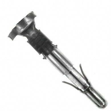 CONN PIN 14-20AWG CRIMP TIN, Chain Form, 100 contacts per package. Quantity Shown Available = 100 Packs., 350538-3 -C