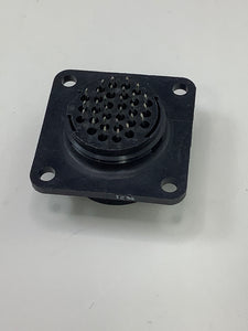 207216-2 - AMP - 28 Position Circular Connector Receptacle, Female PC Mnt