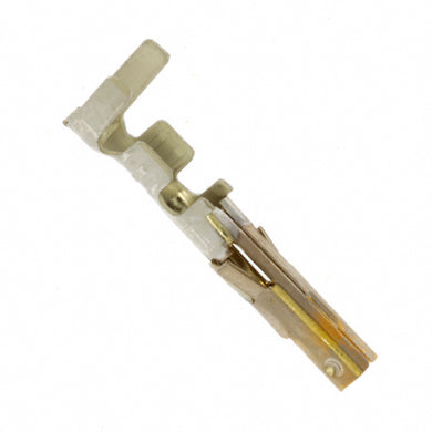 CONN SOCKET 18-24AWG CRIMP GOLD, Chain Form, 100 contacts per package. Quantity Shown Available = 100 Packs., 39-00-0163 -C