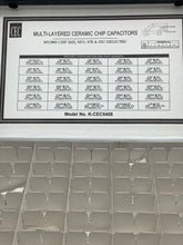 Load image into Gallery viewer, K-CEC5408 - CENTRY - CERAMIC CHIP CAPACITOR KIT, 0805 Size, 10pF-.1uF, 30 Values, 10 pcs ea, 300 pcs total
