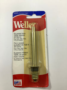 535S - UNGAR - Screw Type Heater 23W for 1/8 inch THREAD IN TIPS, 700 F