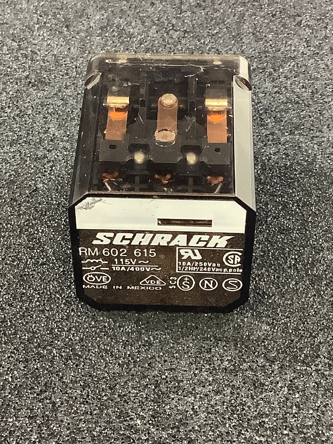RM602615 - SCHRACK - 3PST 10 AMP 115VAC RELAY