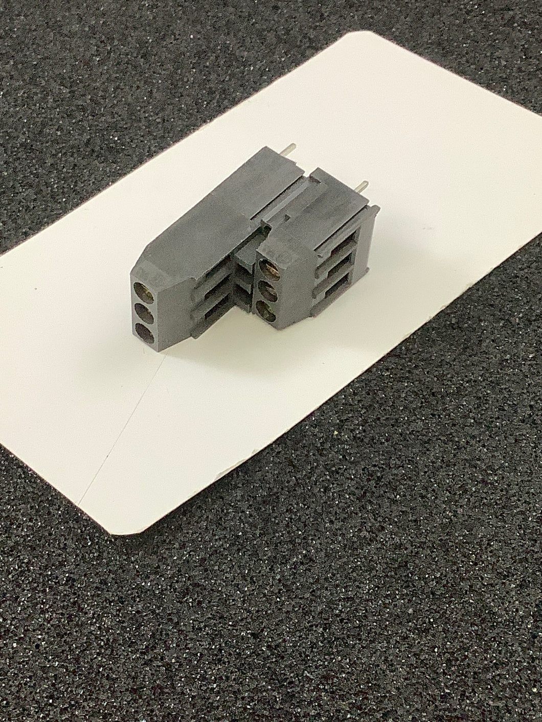 150-B-151/06 - WECO - 6 POS TWO TIER TERMINAL BLOCK, 5MM Pitch