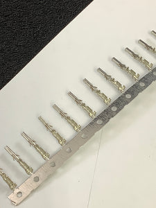 43030-0004 -C - MOLEX - Socket Contact Tin 26-30 AWG Crimp Power, Chain Form, 100 contacts per package. Quantity Shown Available = 100 Packs.