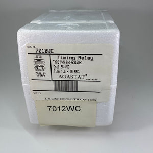 7012WC - AGASTAT/TYCO - 1.5-15 SEC ON DELAY RELAY 96VDC