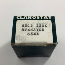 Load image into Gallery viewer, RV4NAYSD354A - CLAROSTAT - 350K OHM 2 WATT POT
