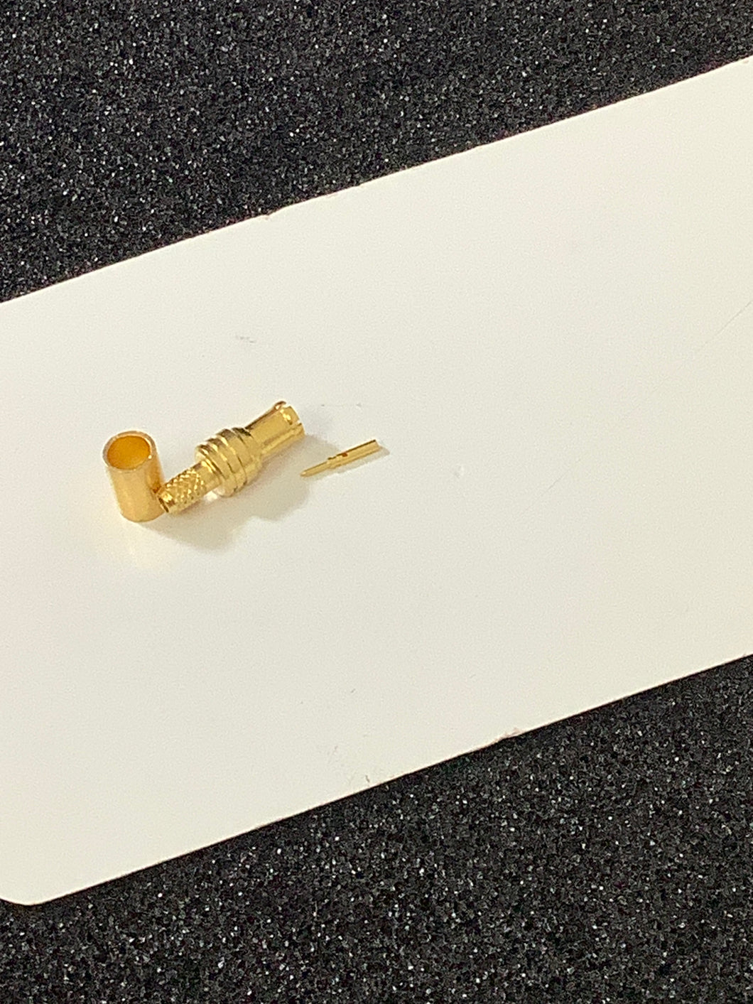 133-3404-001 - JOHNSON - MCX Plug Assembly, Straight Cabled RG316 2X Shield