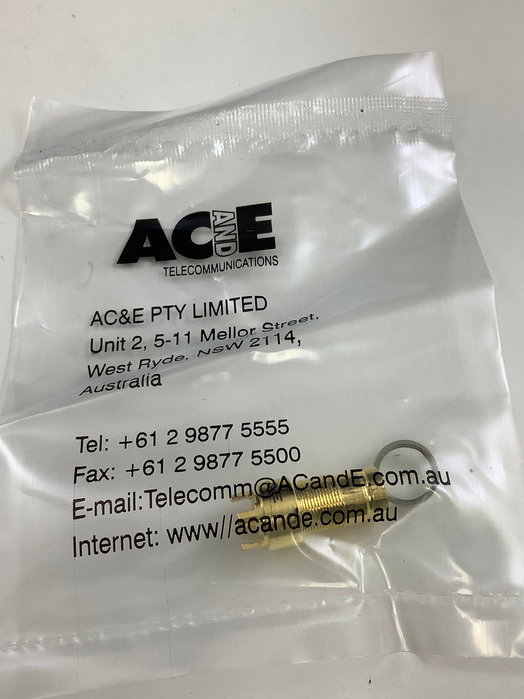 AC1712/PCB -  - PC MNT MINITURE COAX CONN
