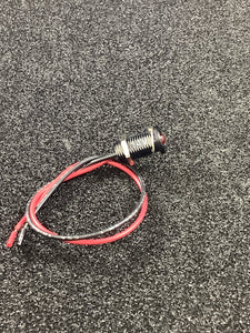 252-141 - SLOAN - LED T1-3/4 Red 14V 0.3125 IN. HOLE BLACK ALUMINUM 6 IN. Leads