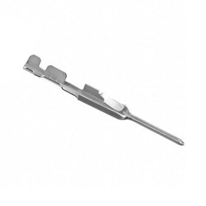 CONN PIN 22-26AWG CRIMP TIN-LEAD, Chain Form, 100 contacts per package. Quantity Shown Available = 100 Packs., 104505-2 -C