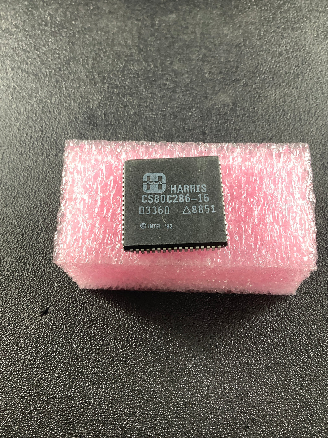 CS80C286-16 - HARRIS - CPU Microprocessor IC - 1 Core, 16-Bit 16MHz 68-PLCC