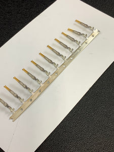 66683-7 -C - AMP - CONN SOCKET 24-28AWG GOLD CRIMP, Chain Form, 100 contacts per package. Quantity Shown Available = 100 Packs.