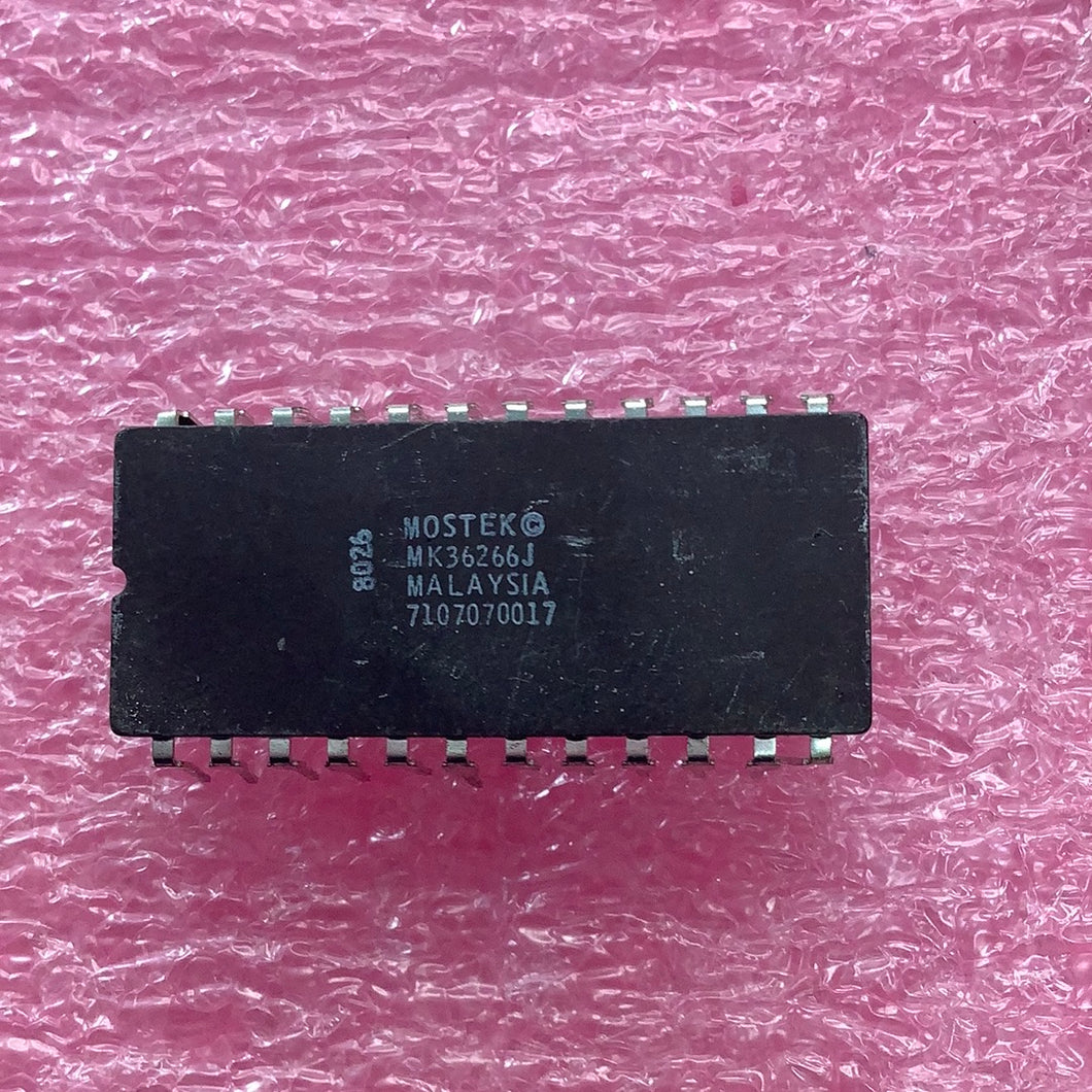 MK36266J - MOSTEK - MEMORY IC