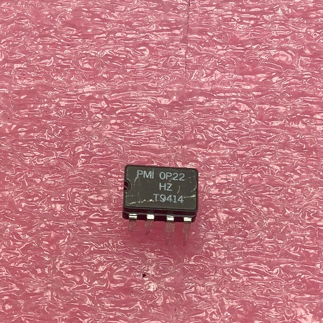 OP22HZ - PMI - Current-Programmable Gain Op Amp 8-Pin Dip