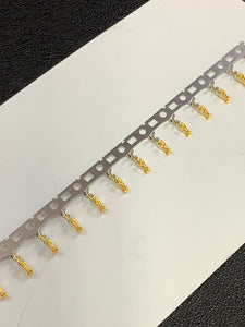 50394-8051 -C - MOLEX - Socket Contact Gold 24-30 AWG Crimp, Chain Form, 100 contacts per package. Quantity Shown Available = 100 Packs.