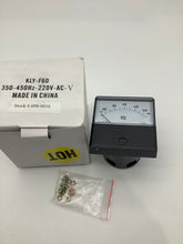 Load image into Gallery viewer, KLY-F60-350-450HZ-220VACV - SHURITE - 350-450 HZ 220V FREQUENCY METER
