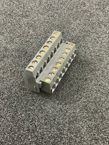 140-B-151/16 - WECO - 16 POS TWO TIER TERMINAL BLOCK, 5MM Pitch