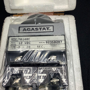 7014QC - AGASTAT/TYCO - 12VDC 2-20 SEC DELAY ON OPERATE