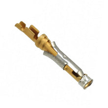 Load image into Gallery viewer, CONN SOCKET 26-30AWG GOLD CRIMP, Chain Form, 25 contacts per package. Quantity Shown Available = 25 Packs., 66424-8 -25
