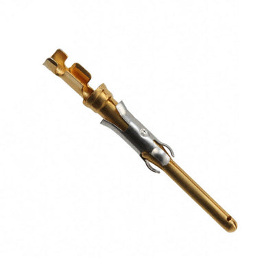 CONN PIN 26-30AWG GOLD CRIMP, Chain Form, 25 contacts per package. Quantity Shown Available = 25 Packs., 66425-7 -25