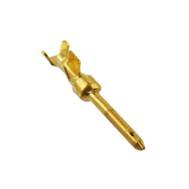 CONN PIN 20-24AWG GOLD CRIMP, Chain Form, 100 contacts per package. Quantity Shown Available = 100 Packs., 66506-3 -C